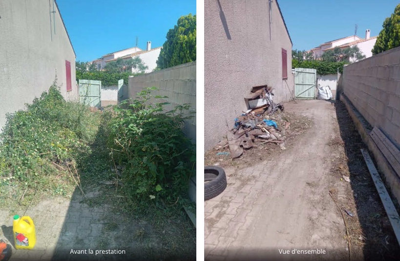 Débroussaillage à Nîmes